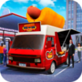 食物卡車駕駛模擬游戲