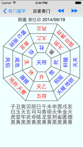 奇門(mén)遁甲排盤(pán)軟件1
