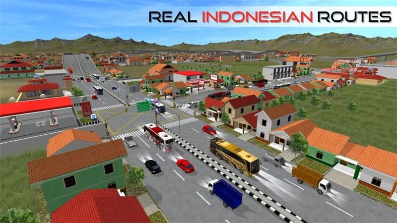 印尼巴士中國地圖mod0