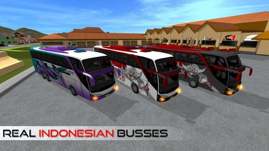 印尼客車模擬器0
