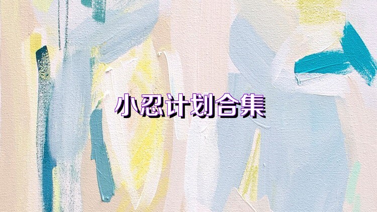 小忍計劃合集