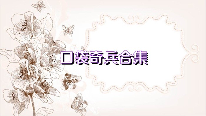 口袋奇兵合集