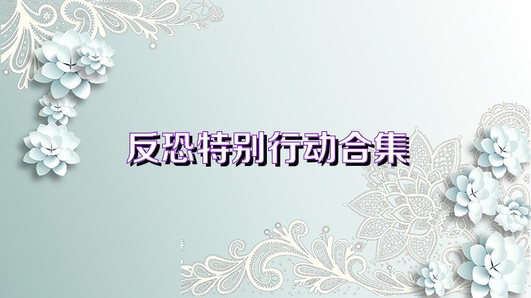 反恐特別行動合集
