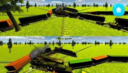 火車碰撞鐵路模擬1