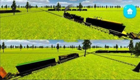 火車碰撞鐵路模擬2
