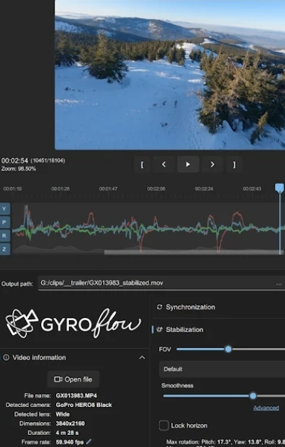 Gyroflow拍照2
