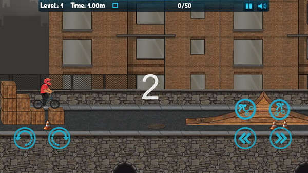BMX瘋狂自行車app3