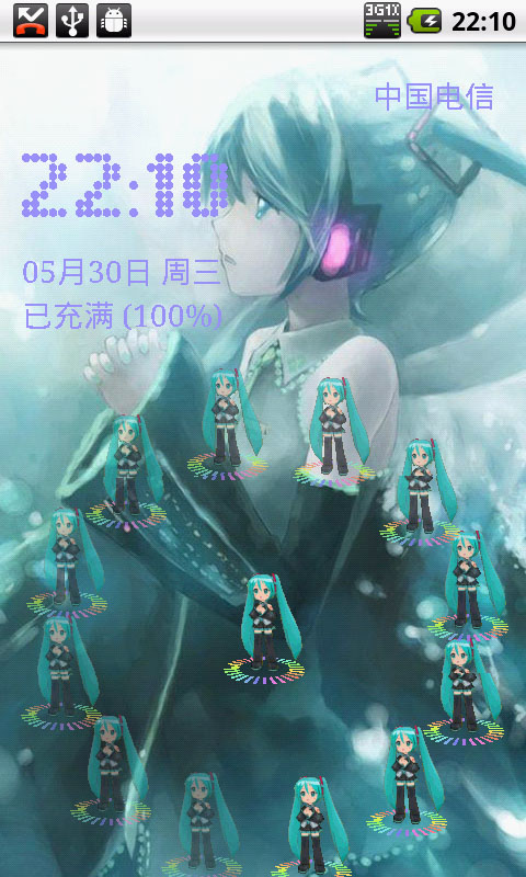 初音未來鎖屏壁紙高清3