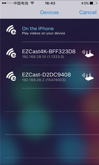 EZCast ios版2