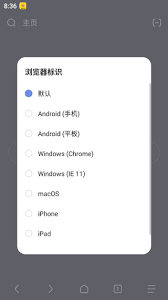 via瀏覽器如何切換ua
