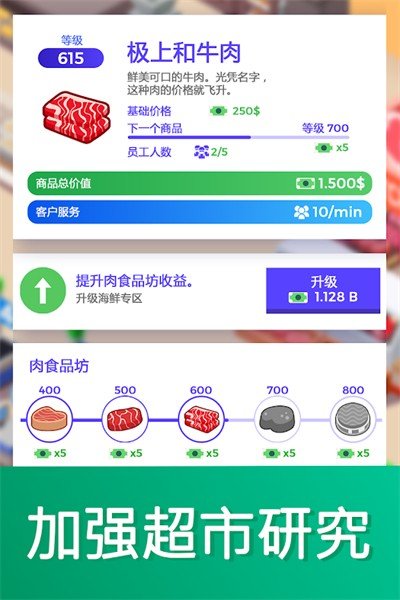 閑置超市大亨無限金幣版2