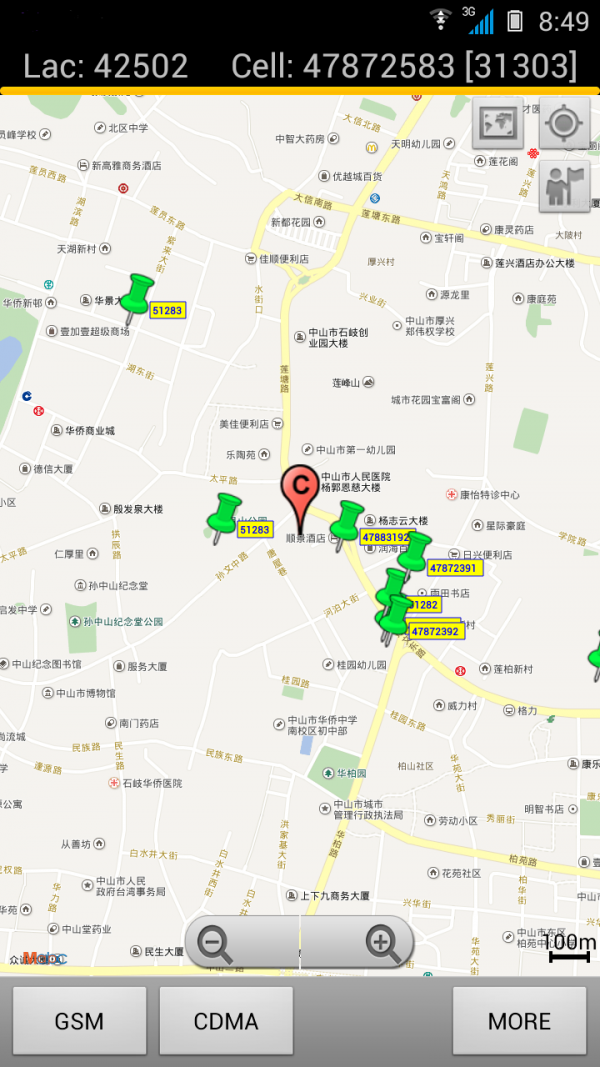 Cellmap基站查詢1