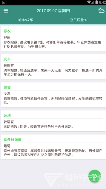 全國(guó)天氣早知道(全國(guó)天氣預(yù)報(bào))V1.1 安卓版2