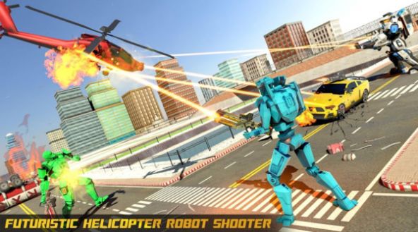 直升機(jī)變形機(jī)器人游戲 v1.0.21
