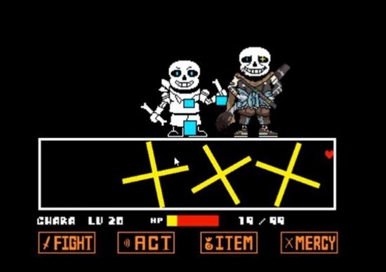 傳說(shuō)之下最后的呼吸sans3