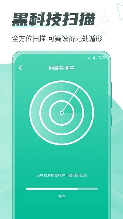 一鍵網(wǎng)絡監(jiān)測紅點針孔1