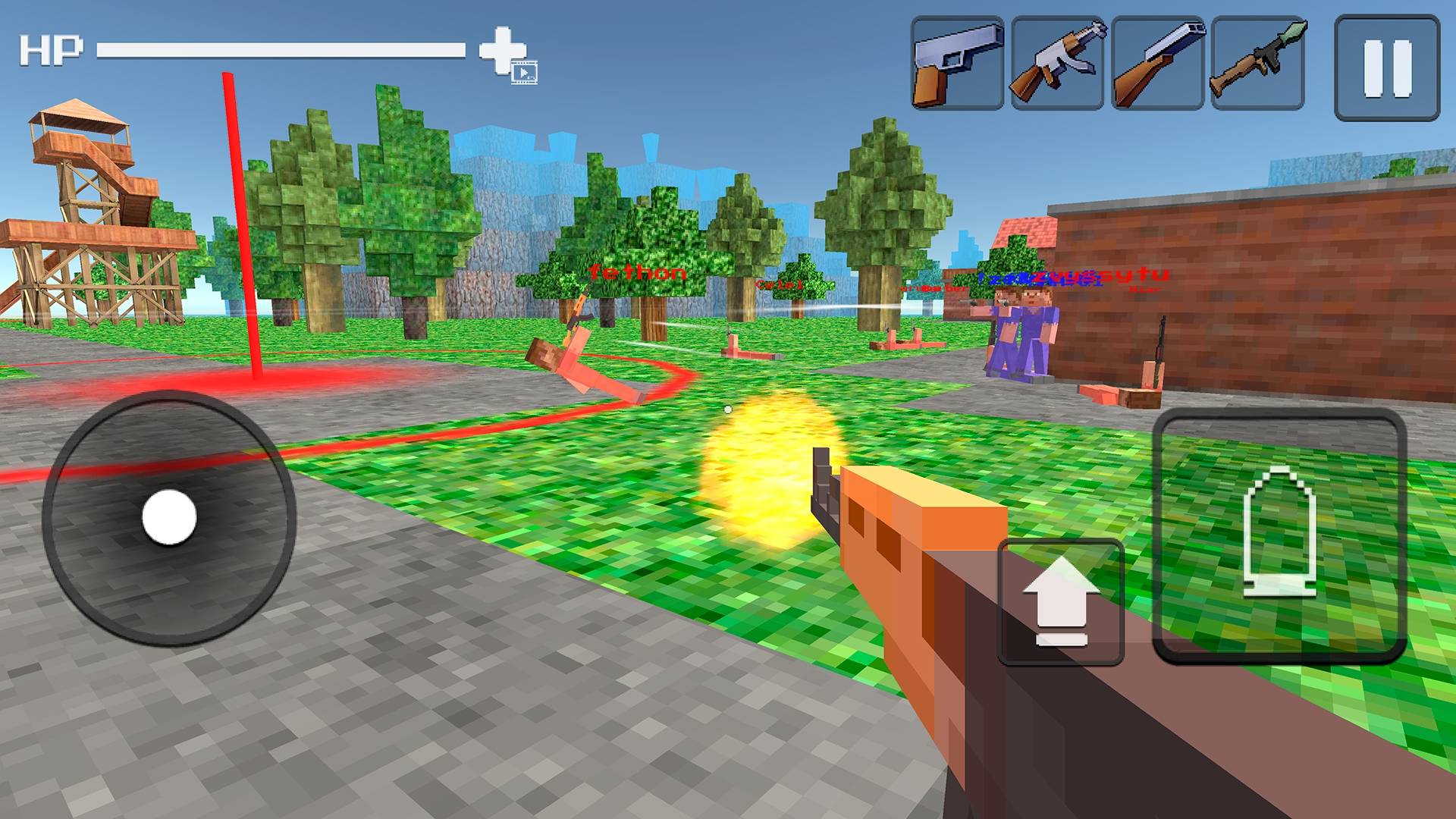 像素槍射擊3D3