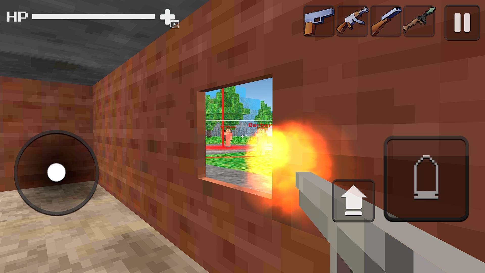 像素槍射擊3D4