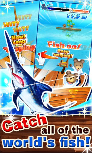 小熊釣魚1