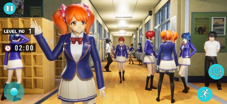 動漫女孩學校生活模擬手機版1