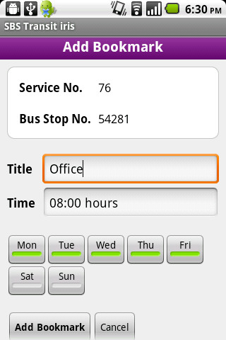 SBS交通導航(SBS Transit iris)1