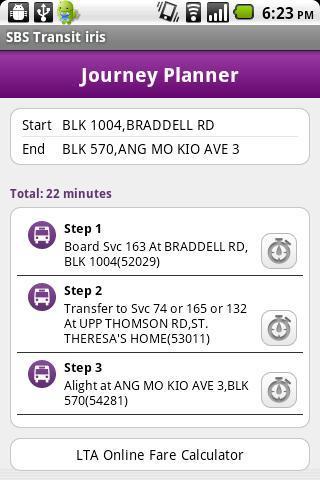 SBS交通導航(SBS Transit iris)3