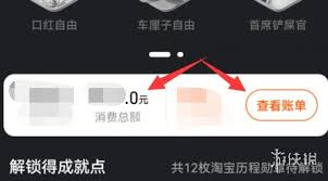 如何查看淘寶消費(fèi)總額