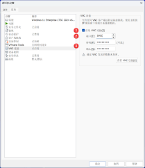 Vmware Workstation如何啟用vnc端口