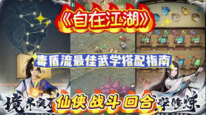 自在江湖毒盾流如何搭配