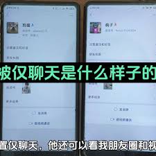 微信僅聊天時(shí)朋友圈什么樣