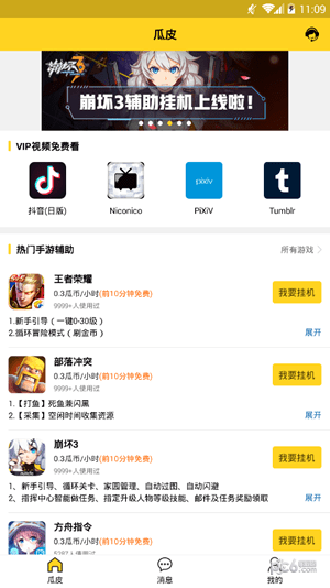 瓜皮掛機助手4