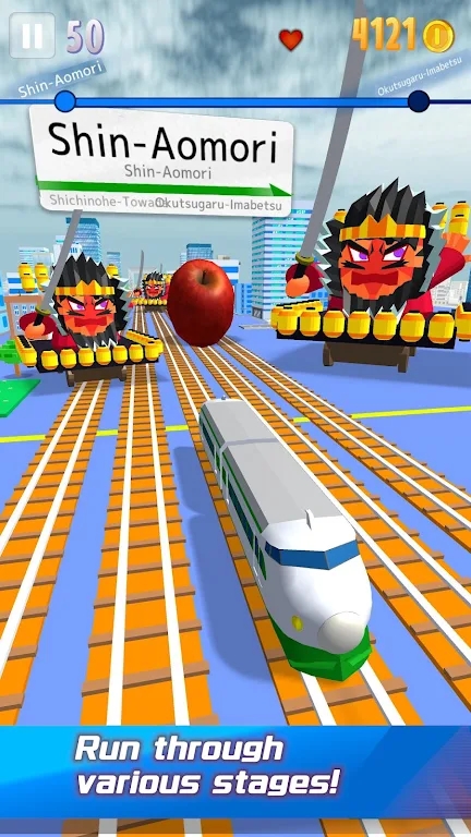 新干線高速列車奔跑2