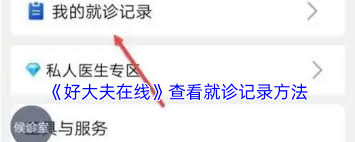 如何在好大夫在線查看問診記錄