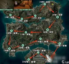 和平精英密室鑰匙在哪