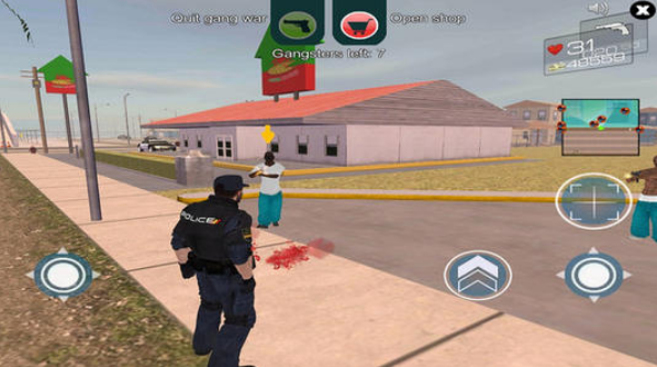 警察射击游戏