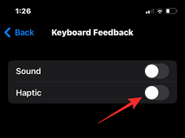 如何在iPhone上激活触觉反馈键盘