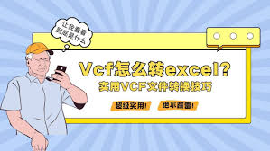 如何将VCF文件转换为Excel格式