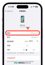 iPhone怎么查询型号