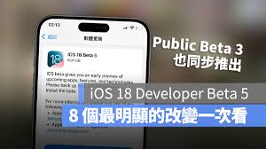 iOS18 Beta更新有哪些新功能