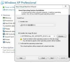 虚拟机安装XP出错怎么解决