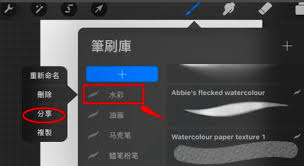 Procreate绘画笔刷怎么导入