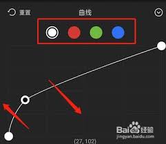 剪映rbg曲线如何调整