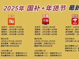 2025淘宝年货节是否有消费券可用