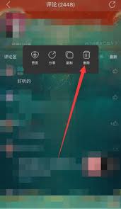 网易云音乐如何删除评论