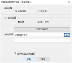 diskgenius如何恢复特定类型文件
