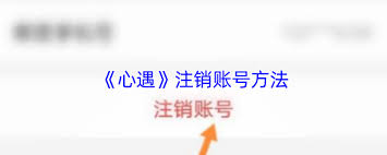 心遇如何删除账号